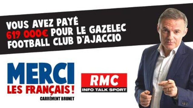 Merci les Français - 619 000€ pour le Gazelec Football Club d'Ajaccio