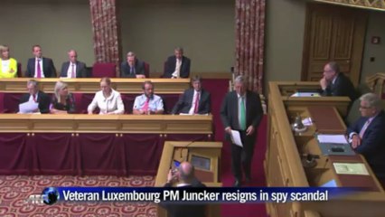 Veteran Luxembourg PM Juncker resigns in spy scandal