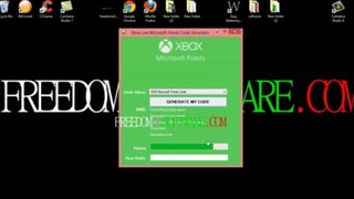 Xbox Live Microsoft Points Code Genearator