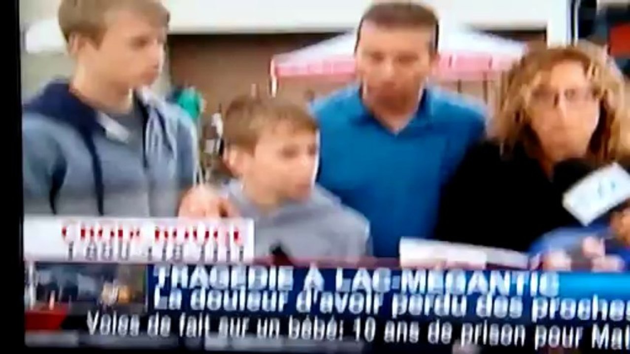 TÉMOIGNAGES PERSONNES LORS DU DRAME FERROVIAIRE DU LAC MÉGANTIC