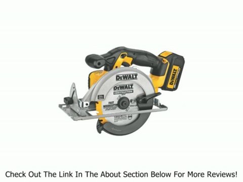 DEWALT DW9158X 6-1/2-in Cordless Construction Saw Blade Combo Pack Review