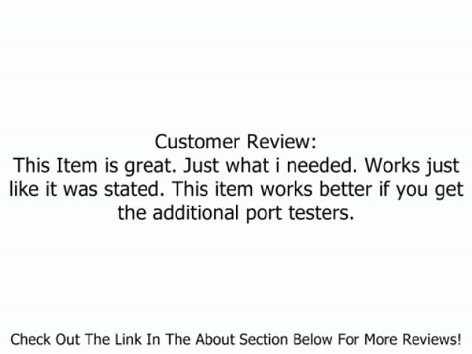 Fluke Networks MS2-100 MicroScanner2 Cable Verifier Review