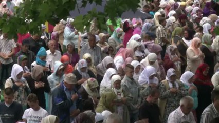Srebrenica: funeral de víctimas