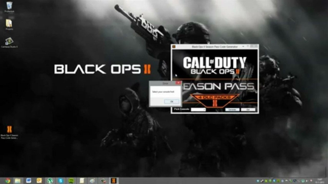 (July 2013) Free Working  Black Ops 2 Season Pass Generator [XBOX,PC,PS3]