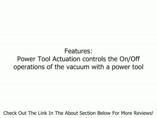 DEWALT DWV012 10-Gallon Dust Extractor with Automatic Filter Review