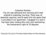 Frigidaire FRA106HT2 10,000/9,800 BTU Through-the-Wall Room Air Conditioner (230 volts) Review