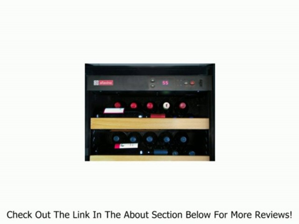Allavino CWR270-1BS 107 Bottle Single-Zone Wine Cellar Refrigerator - Black Cabinet with Stainless S Review