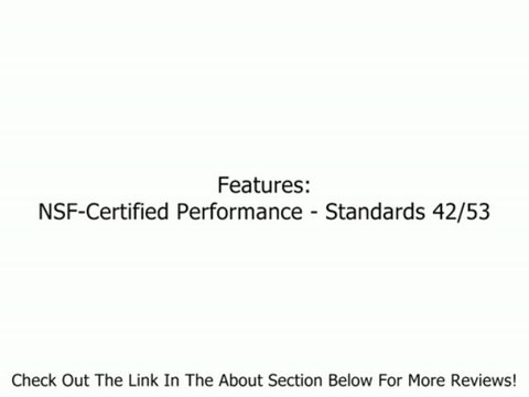 MultiPure MP880SB NEWEST MODEL Arsenic-Reducing Under-Sink Water Filter - Includes Faucet Review