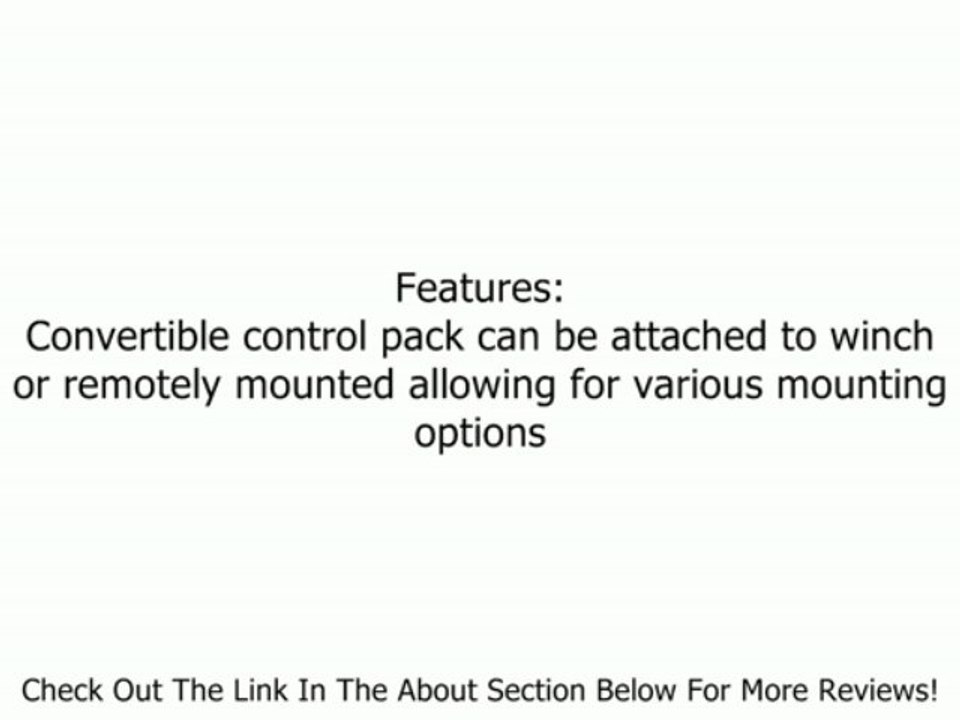 Warn 89611 'ZEON 10-S' Winch with Synthetic Rope - 10000 lb. Capacity Review