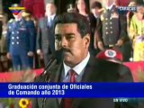 (Vídeo) Maduro a Oficiales FANB Juventud militar tiene su Sable para tomar el mando de un siglo de luces