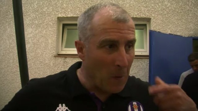 Reactions: Alain Casanova le match des recrues.