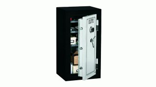 Stack-On Elite E-040-SB-C Executive Fire Safe with Combination Lock, 3 shelves, Matte Black/Silver Review