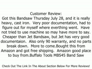 Black Bull MBS45 4-1/2-Inch Metal Cutting Band Saw Review