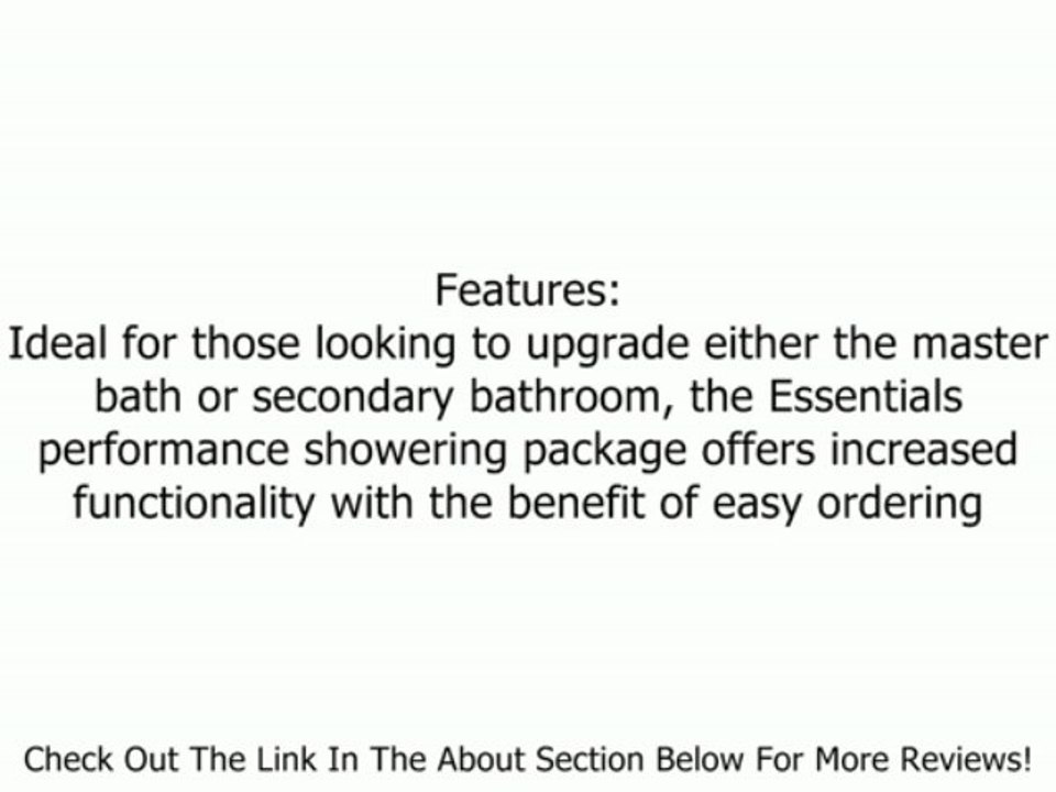 KOHLER K-10828-4-BN Bancroft Essentials Performance Showering Package, Vibrant Brushed Nickel Review