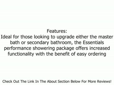 KOHLER K-10828-4-BN Bancroft Essentials Performance Showering Package, Vibrant Brushed Nickel Review