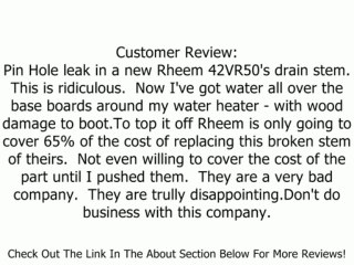 Rheem 42VR50-40F High Efficiency Natural Gas Water Heater, 50 Gallon Review