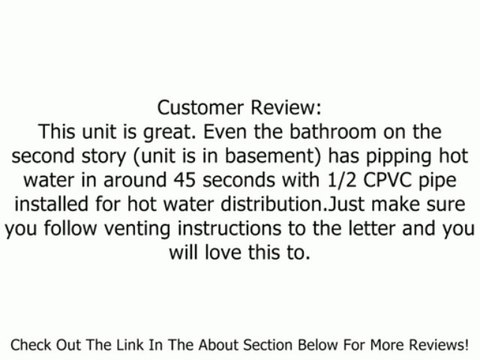 Rheem RTG-64DVN Direct Vent Indoor Series Natural Gas 6.4 GPM Tankless Water Heater Review