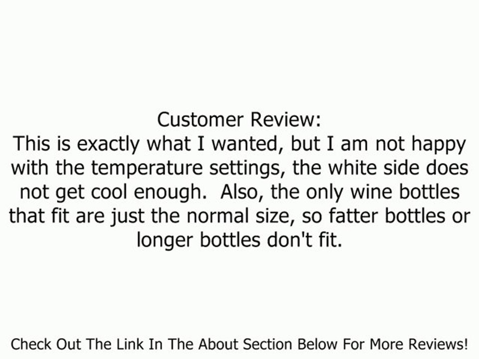 Silent 48 Bottle 2-Zone Wine Refrigerator Review