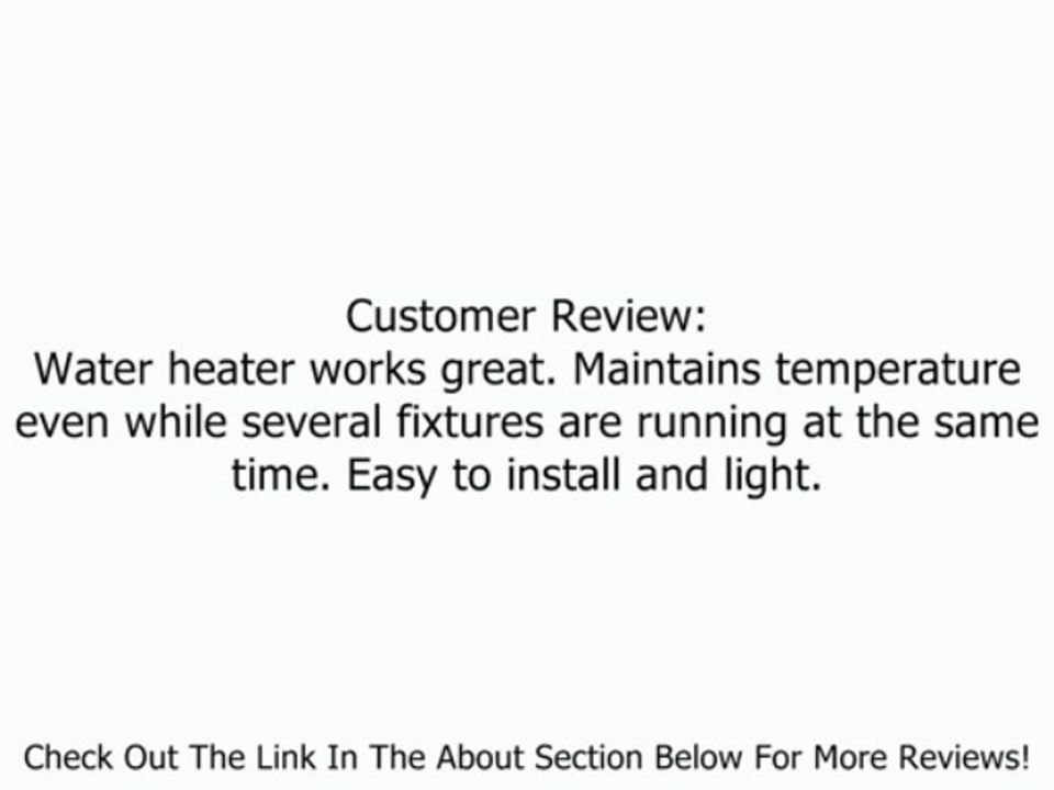 Rheem 42VR40-40F High Efficiency Natural Gas Water Heater, 40 Gallon Review