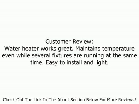 Rheem 42VR40-40F High Efficiency Natural Gas Water Heater, 40 Gallon Review