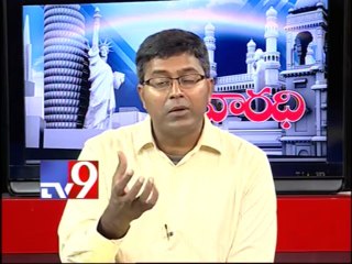 Vishalandhra leader Nallamarthy Chakravarthy on AP politics with NRIs - Varadhi - USA - Part 3
