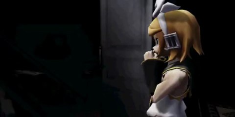 _3D Game_ Ao oni - Miku Hatsune & Rin Kagamine