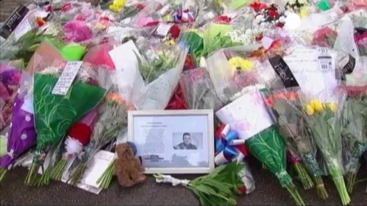 Vigil held for murdered British soldier Lee Rigby head...