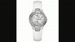 Guess Mini Prism Ladies&apos White Stone Set Strap Watch Review