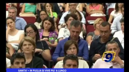 Sanità | In Puglia si vive più a lungo
