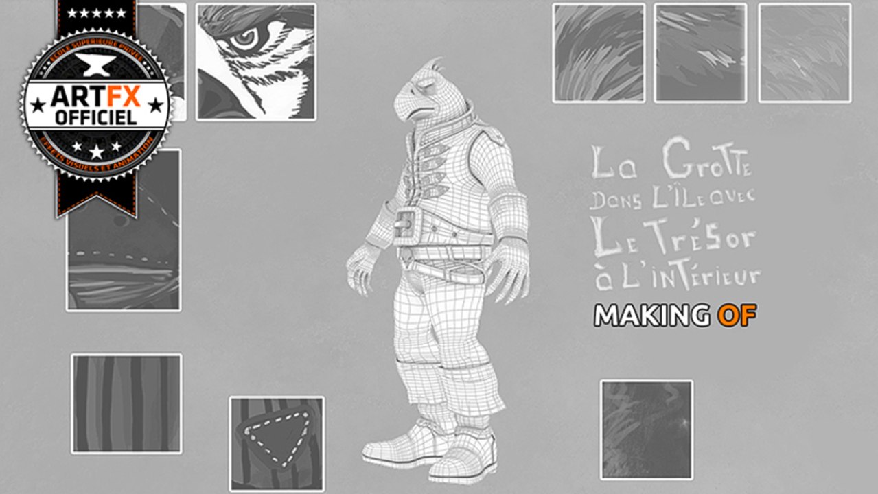 // ArtFX OFFICIEL // La Grotte dans l'ïle ... Making Of