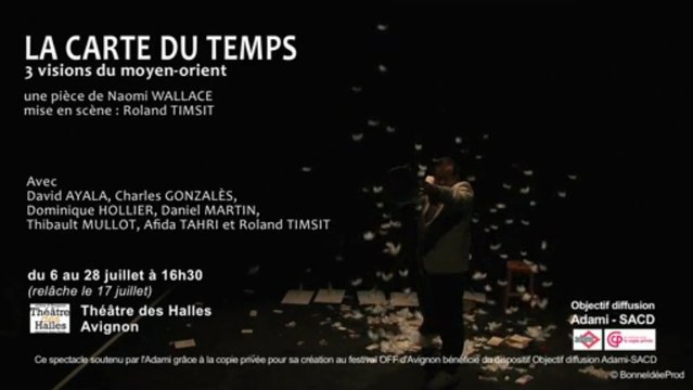 Objectif diffusion Adami - SACD : La Carte du temps, trois visions du Moyen-Orient (bande annonce)