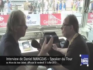 Interview "Brut de décoffrage" de Daniel Mangeas, la voix du Tour de France
