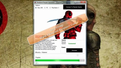 Deadpool The Video Game Keygen Generator
