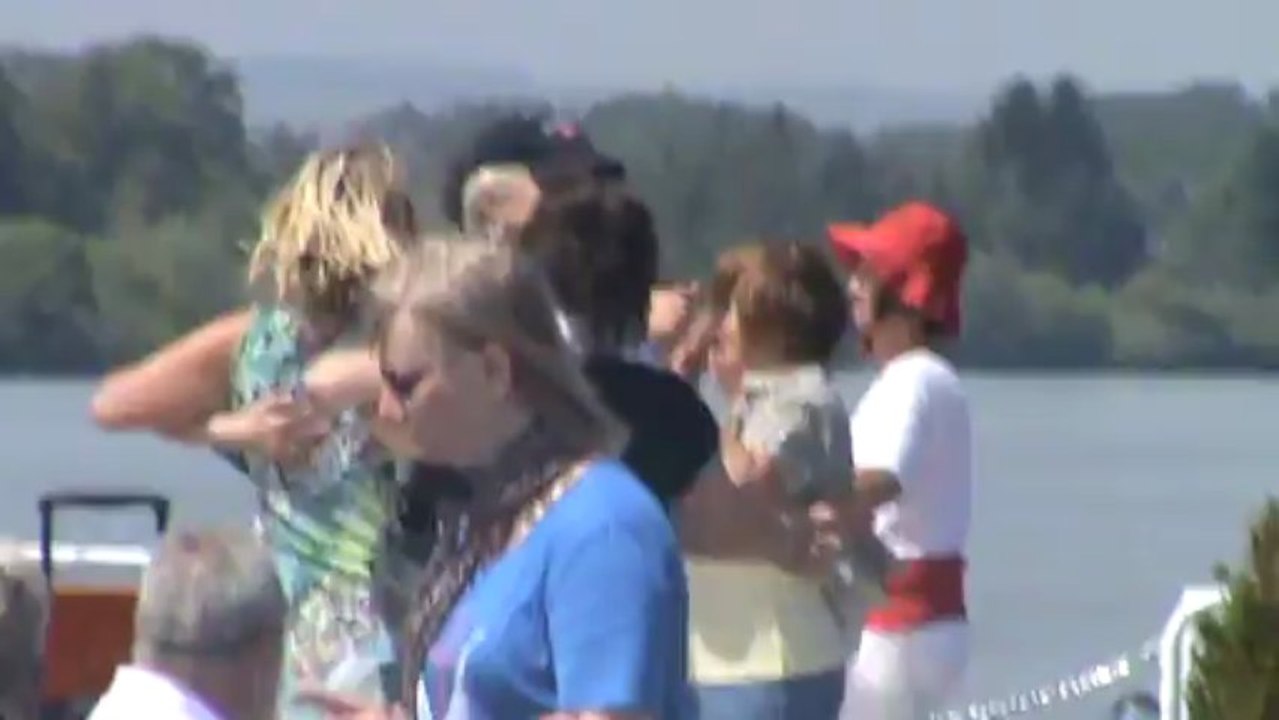 TUI Allegra Zumba Tanzkurs auf Deck Flusskreuzfahrtschiff TUI Allegra TUI FlussGenuss