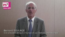 Fonds européens 2014-2020 : Rhône-Alpes au rendez-vous - Bernard SOULAGE