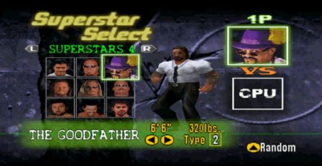 wwf no mercy n64 - all characters