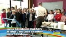 les enfants des écoles du Cateau  chantent pour la fête de la musique 2013