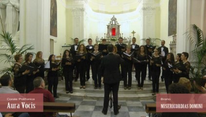 Corale Polifonica Aura Vocis - MISERICORDIAS DOMINI
