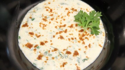 ほうれん草ヨーグルトのインドサラダ Spinach raita