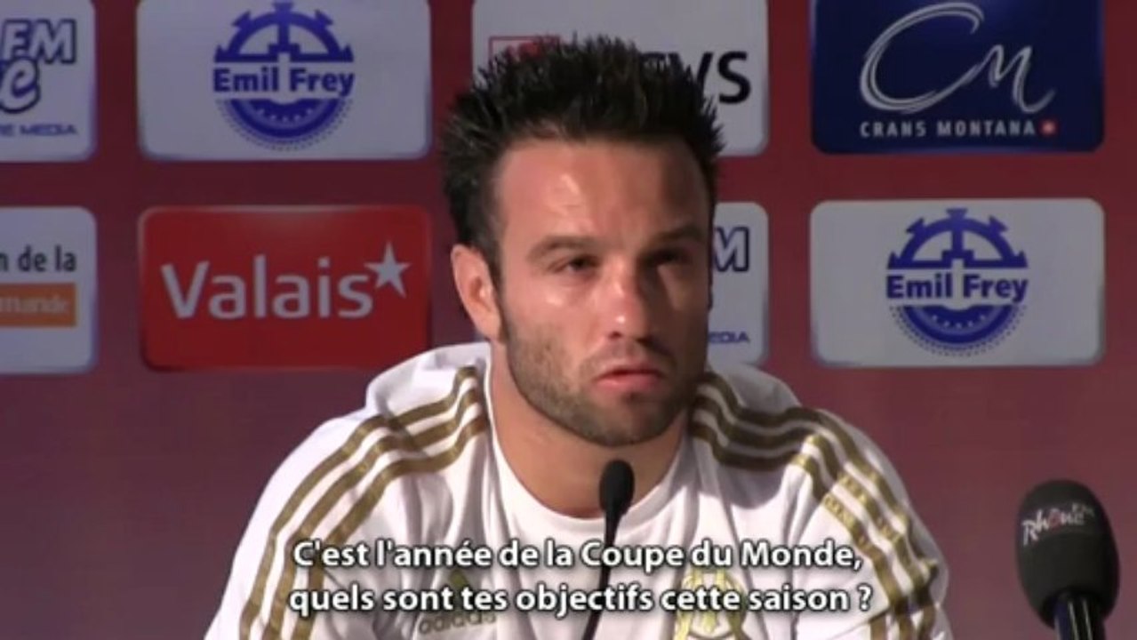 Mathieu Valbuena donne ses objectifs