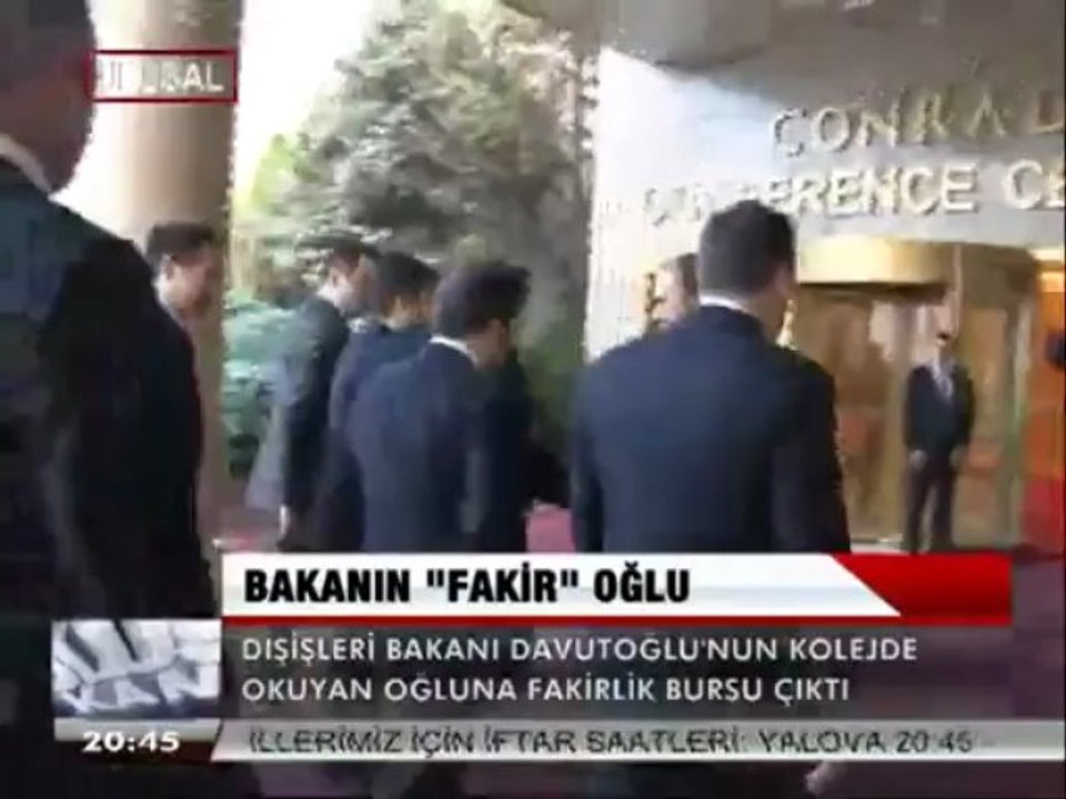 BAKAN'IN " FAKİR " OĞLU
