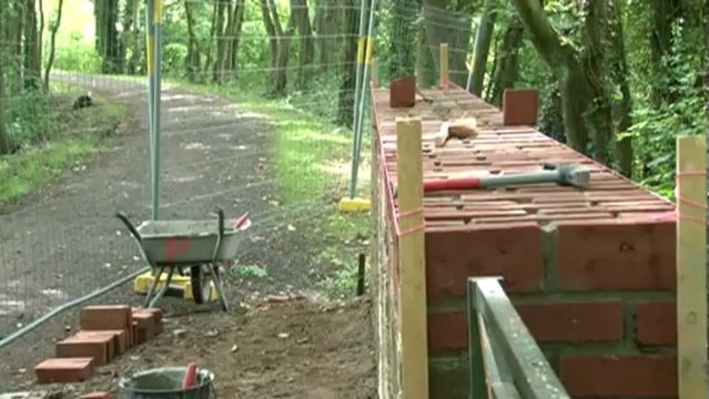 Réfection du pont de l'allée des Nonnettes au Cateau