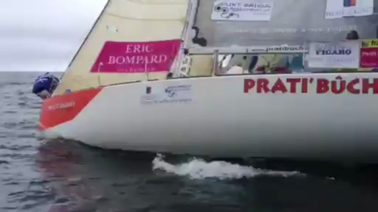 SOLITAIRE FIGARO 2013 - PRATI'BÛCHES départ babord