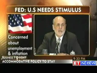 US Economy Still Needs Fed's Stimulus: Bernanke
