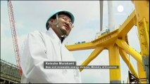 Wind farm takes shape off Fukushima as Japan seeks...