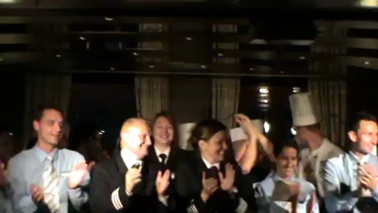 TUI Allegra Zumba Tanzkurs auf Deck Flusskreuzfahrtschiff TUI Allegra TUI FlussGenuss