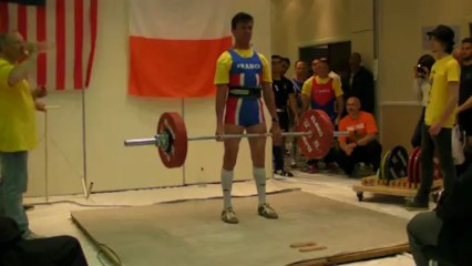 marc vincent au championnat du monde à Anvers 2013