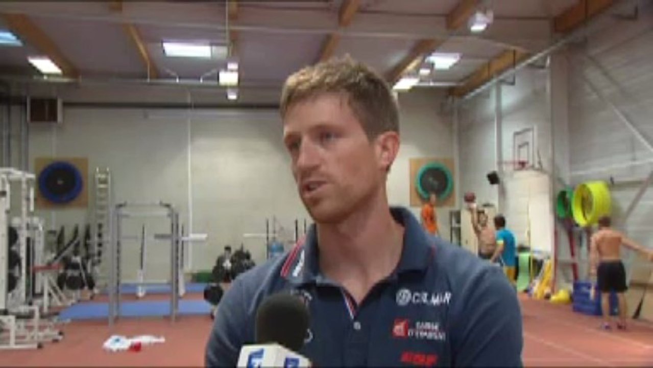 EQUIPE_DE_FRANCE de ski en prépa physique à Dijon