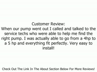 5 HP 230 Volt 2 Speed Side Discharge Waterway Spa / Hot Tub Pump 2" Plumbing # S50230EX Review