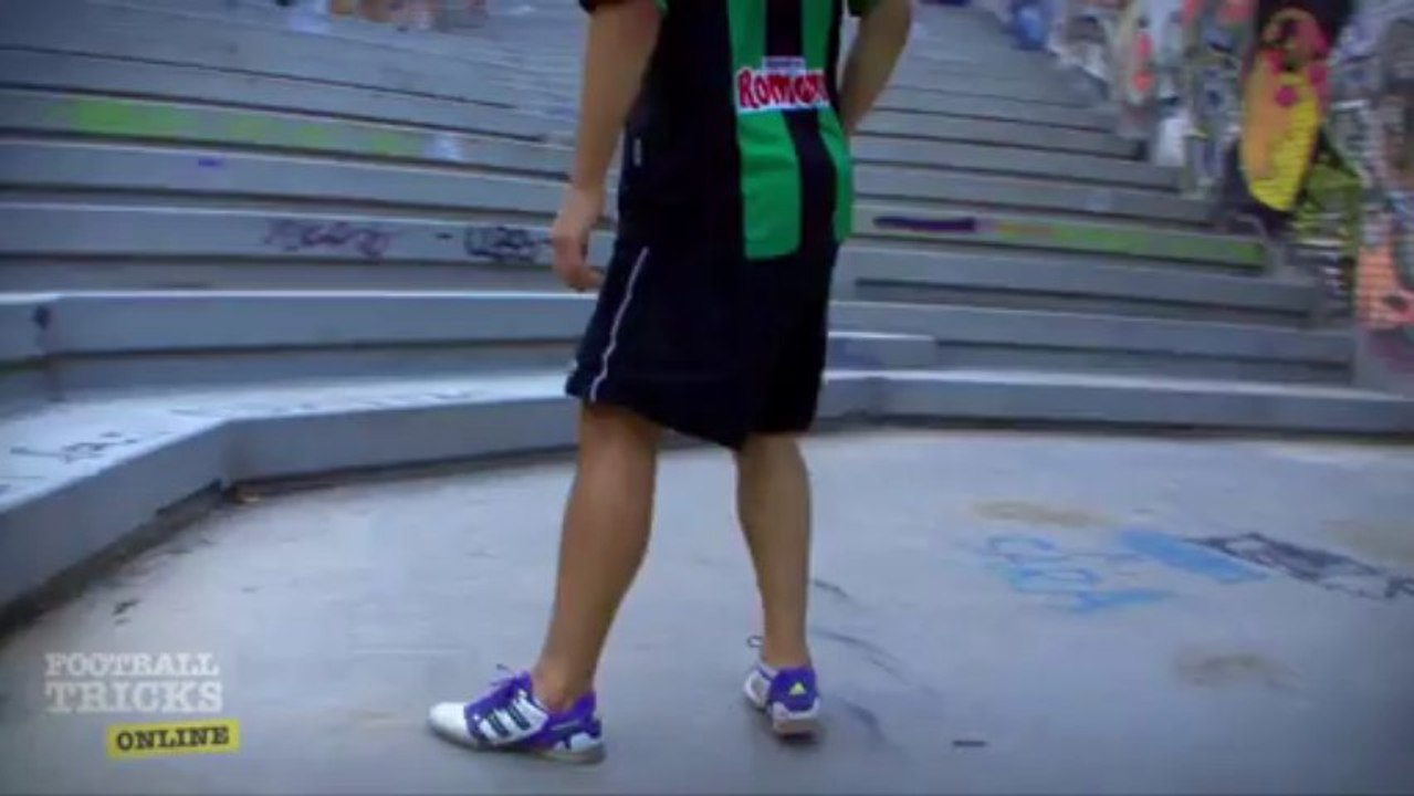 Salto de talón - truco de futbol